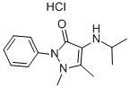 异丙基氨基比林盐酸盐 结构式