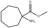 METHYL 1-AMINO-1-CYCLOHEPTANECARBOXYLATE 化学構造式