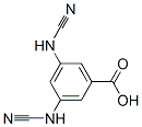 Benzoic acid, 3,5-bis(cyanoamino)- (9CI) Struktur