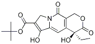 (S)-4-Ethyl-4,6-dihydroxy-3,10-dioxo-3,4,8,10-tetrahydro-1H-pyrano[3,4-f]indolizine-7-carboxylic acid tert-butyl ester,183434-04-0,结构式