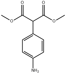 2-(4-氨基苯基)丙二酸二甲酯 结构式