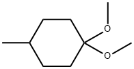 4-Methylcyclohexanone dimethyl acetal Struktur