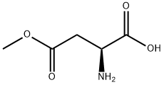 DL-アスパラギン酸水素4-メチル 化学構造式
