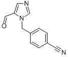 4-(5-FORMYL-IMIDAZOL-1-YLMETHYL)-벤조니트릴