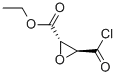 Oxiranecarboxylic acid, 3-(chlorocarbonyl)-, ethyl ester, (2S-trans)- (9CI) Structure