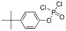 ジクロリドりん酸4-tert-ブチルフェニル 化学構造式