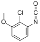 Benzene, 2-chloro-1-isocyanato-3-methoxy- Structure