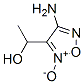 1,2,5-Oxadiazole-3-methanol, 4-amino-alpha-methyl-, 2-oxide (9CI) Struktur