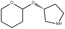 (R)-(3-PYRROLIDINEOXY)TETRAHYDRO-2H-PYRAN Structure