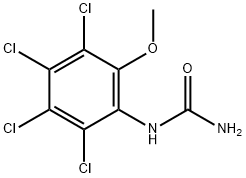 1-(2,3,4,5-テトラクロロ-6-メトキシフェニル)尿素 化学構造式