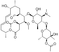 Leukomycin A8 Structure