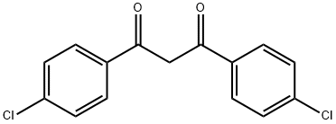 1,3-Bis(4-chlorophenyl)propane-1,3-dione Structure