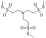 TRIS-(2-METHANETHIOSULFONYLETHYL)AMINE Structure