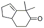 2,6,7,7a-テトラヒドロ-4,4-ジメチル-1H-インデン-5(4H)-オン 化学構造式