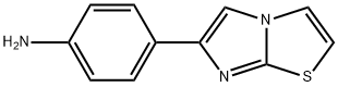 4-imidazo[2,1-b][1,3]thiazol-6-ylaniline Structure