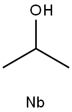 五异丙氧基铌, 18368-80-4, 结构式