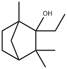 2-エチル-1,3,3-トリメチル-2-ノルボルナノール 化学構造式