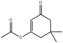 5,5-二甲基-3-氧代环己-1-烯-1-基乙酸酯, 18369-65-8, 结构式