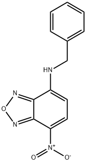 4-苄氨基-7-硝基苯并-2-氧杂-1,3-二唑 结构式