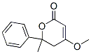 4-methoxy-6-methyl-6-phenyl-5H-pyran-2-one|