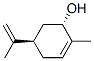 2-メチル-5α-イソプロペニル-2-シクロヘキセン-1β-オール 化学構造式