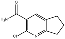 2-CHLORO-6,7-DIHYDRO-5H-CYCLOPENTA[B]피리딘-3-카르복사미드