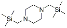 Piperazine, 1,4-bis[(trimethylsilyl)methyl]- (9CI) 化学構造式