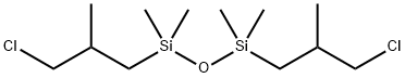 1,3-双(3-氯异丁基)四甲基二硅氧烷, 18388-70-0, 结构式