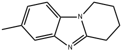 Pyrido[1,2-a]benzimidazole, 1,2,3,4-tetrahydro-7-methyl- (7CI,8CI,9CI) Structure