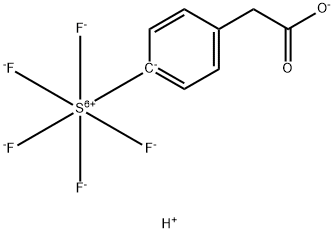 4-(五氟硫基)苯基乙酸, 1839048-23-5, 结构式