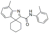 2'-(2-Methylphenylaminocarbonyl)-7'-methylspiro[cyclohexane-1,3'-[3H]indole]|