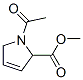 1H-Pyrrole-2-carboxylic acid, 1-acetyl-2,5-dihydro-2-methyl- (9CI) 化学構造式