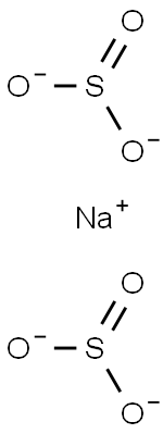 disulphurous acid, sodium salt  Structure