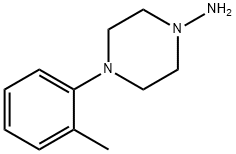 1-Piperazinamine,4-(2-methylphenyl)-(9CI) 结构式