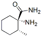 Cyclohexanecarboxamide, 1-amino-2-methyl-, (1S-trans)- (9CI) Structure