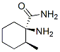 Cyclohexanecarboxamide, 1-amino-2-methyl-, (1R-trans)- (9CI),184035-04-9,结构式