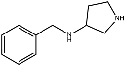 N-苄基吡咯烷-3-胺 结构式