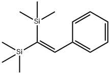 Silane, (phenylethenylidene)bis(trimethyl- Struktur