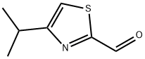 2-Thiazolecarboxaldehyde, 4-(1-methylethyl)- (9CI) Structure