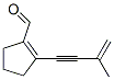 1-Cyclopentene-1-carboxaldehyde, 2-(3-methyl-3-buten-1-ynyl)- (9CI),184155-06-4,结构式
