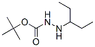 Hydrazinecarboxylic acid, 2-(1-ethylpropyl)-, 1,1-dimethylethyl ester (9CI) Structure