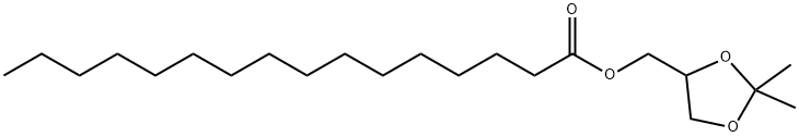 Hexadecanoic acid 2,2-dimethyl-1,3-dioxolan-4-ylmethyl ester|