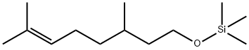 3,7-Dimethyl-6-octenyl(trimethylsilyl) ether Structure