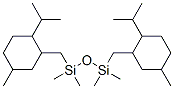 2-Isopropyl-5-methylcyclohexyl(trimethylsilyl) ether,18419-38-0,结构式