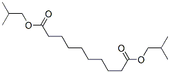 Decanedioic acid, bis(2-methylpropyl) ester 化学構造式