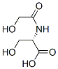 L-Serine, N-(hydroxyacetyl)- (9CI),184226-42-4,结构式