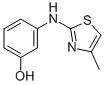 3-(4-METHYLTHIAZOL-2-YLAMINO)PHENOL Structure