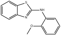 BENZOTHIAZOL-2-YL-(2-METHOXY-PHENYL)-AMINE,1843-22-7,结构式