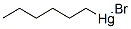 HEXYLMERCURYBROMIDE Structure