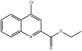 4-氯喹啉-2-甲酸乙酯,18436-69-6,结构式